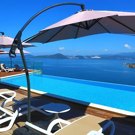 Bodrum Adabuku Luks 2+1 Ozel Plaj Ve Havuzlu Vilă *